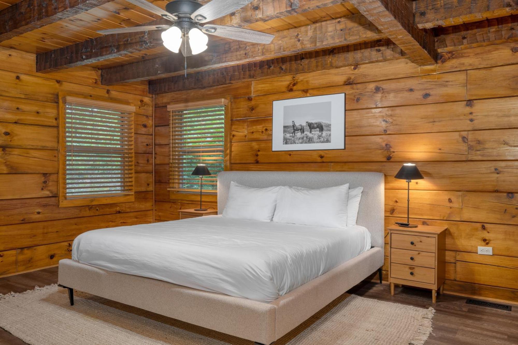 Dudley I By Avantstay Cosy Cabin W Hot Tub Incredible Views Pigeon Forge Exteriör bild