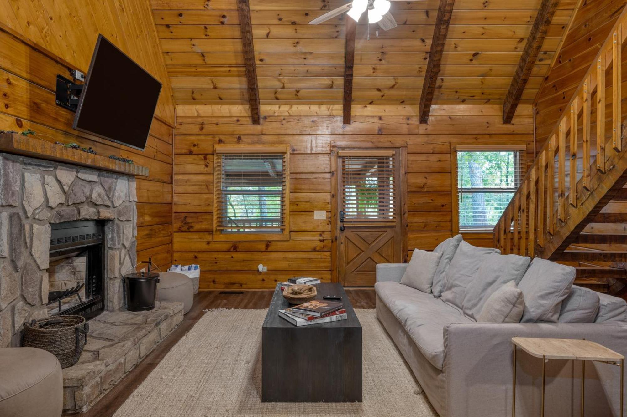Dudley I By Avantstay Cosy Cabin W Hot Tub Incredible Views Pigeon Forge Exteriör bild