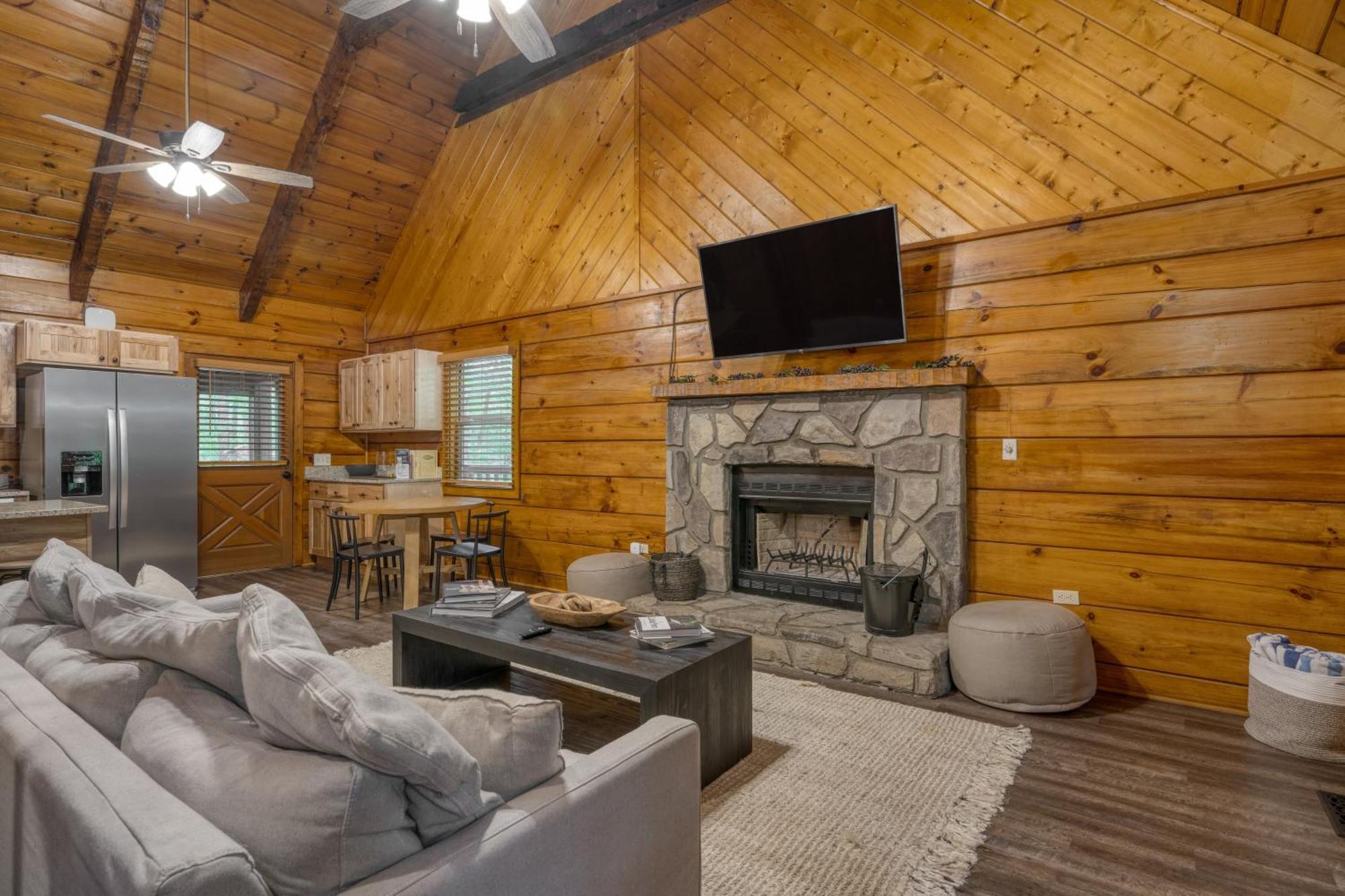 Dudley I By Avantstay Cosy Cabin W Hot Tub Incredible Views Pigeon Forge Exteriör bild